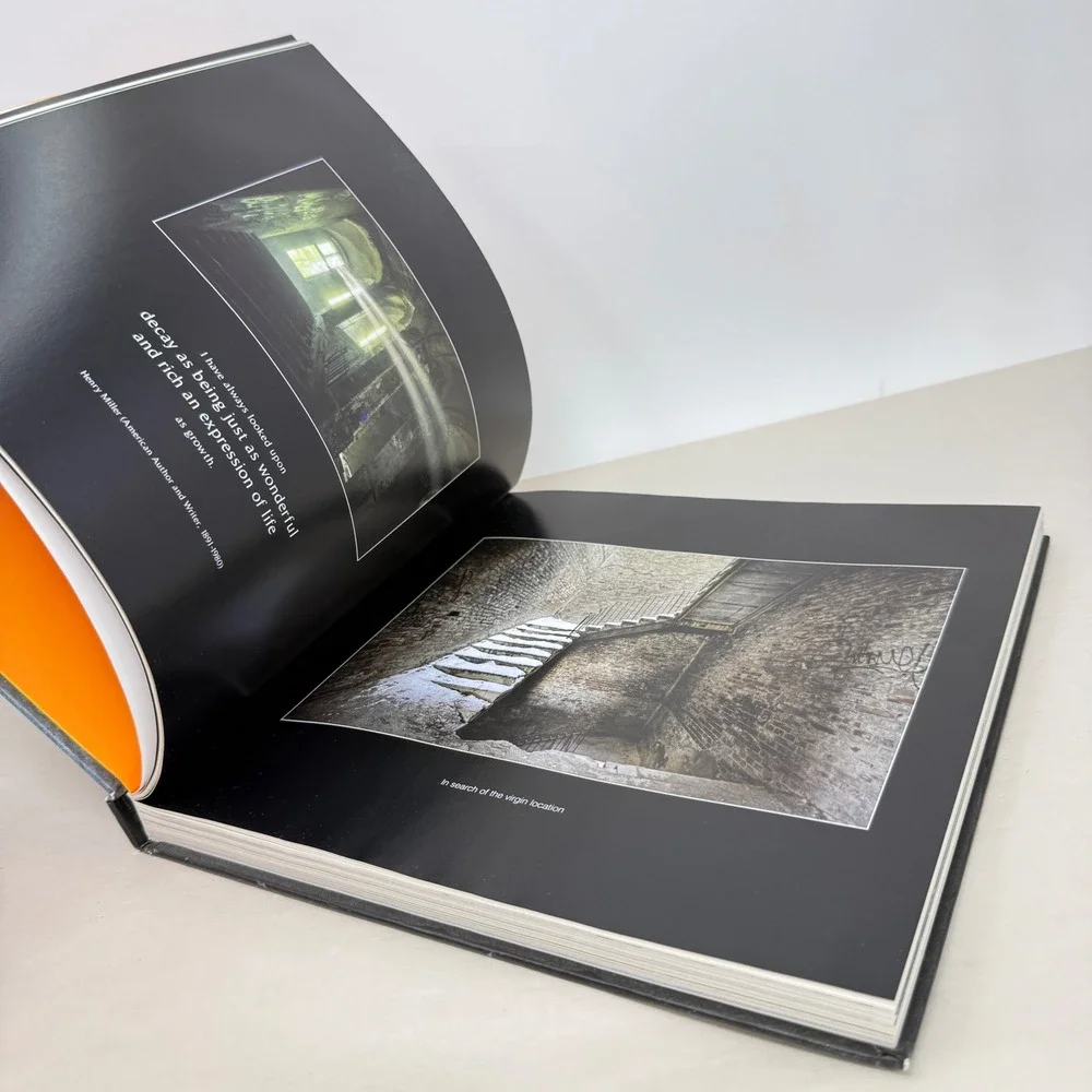 Beauty in Decay Urban Exploration Photography Hardcover Book Coffee Table Urbex